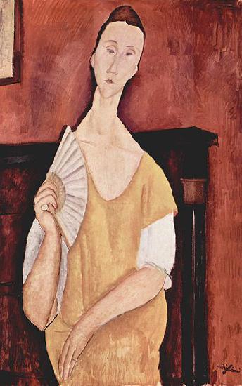 Amedeo Modigliani Woman with a Fan Germany oil painting art